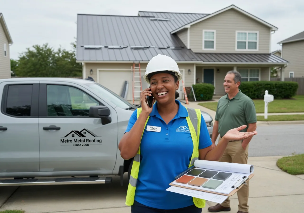 Metal Roof Repair in Woodburn, KY